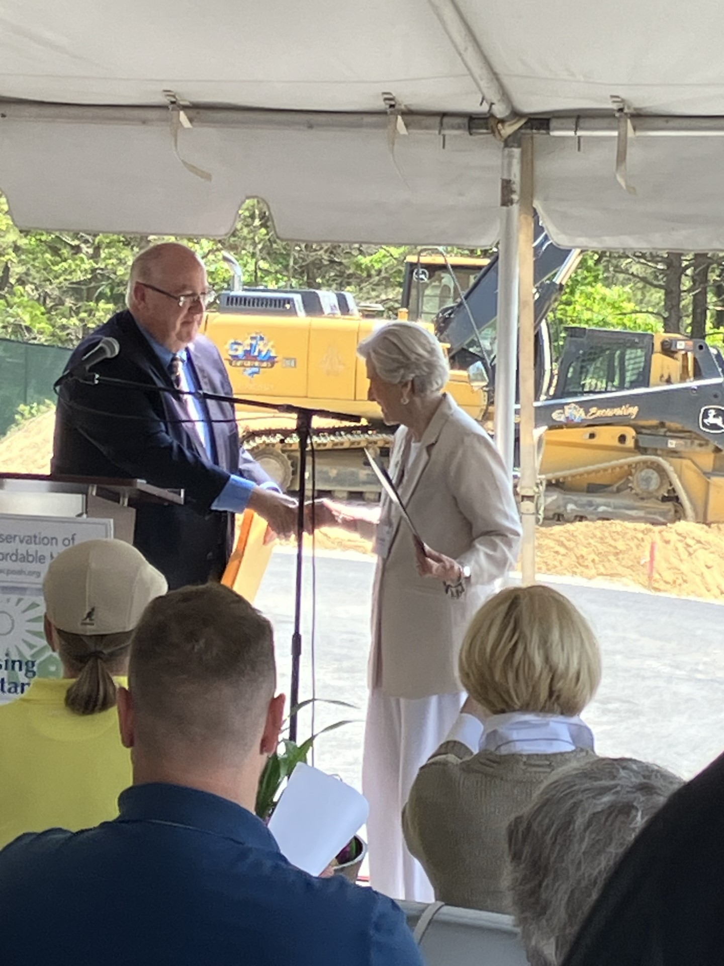 Groundbreaking Ceremony Held at LeClair Village in Mashpee - Barnstable ...