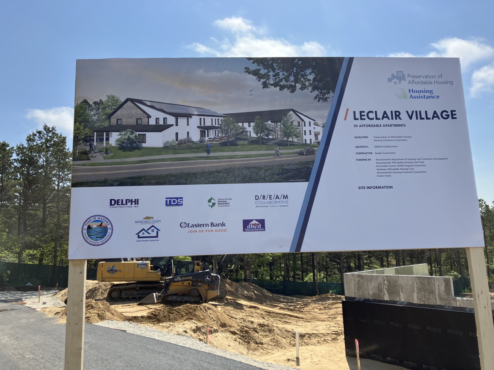 Groundbreaking Ceremony Held at LeClair Village in Mashpee - Barnstable ...