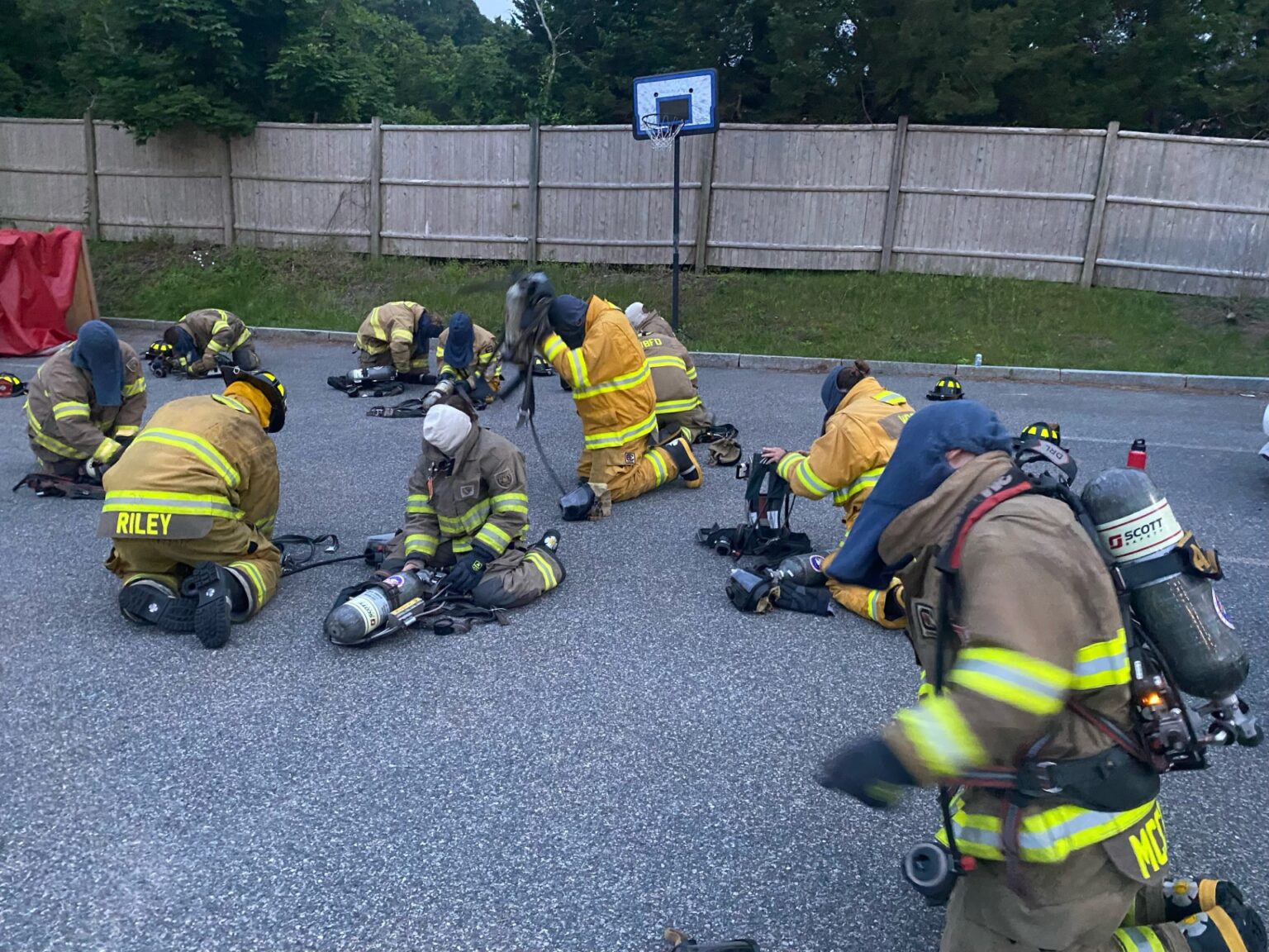 SCBA Training: Preparing the New Recruits of West Barnstable Fire ...