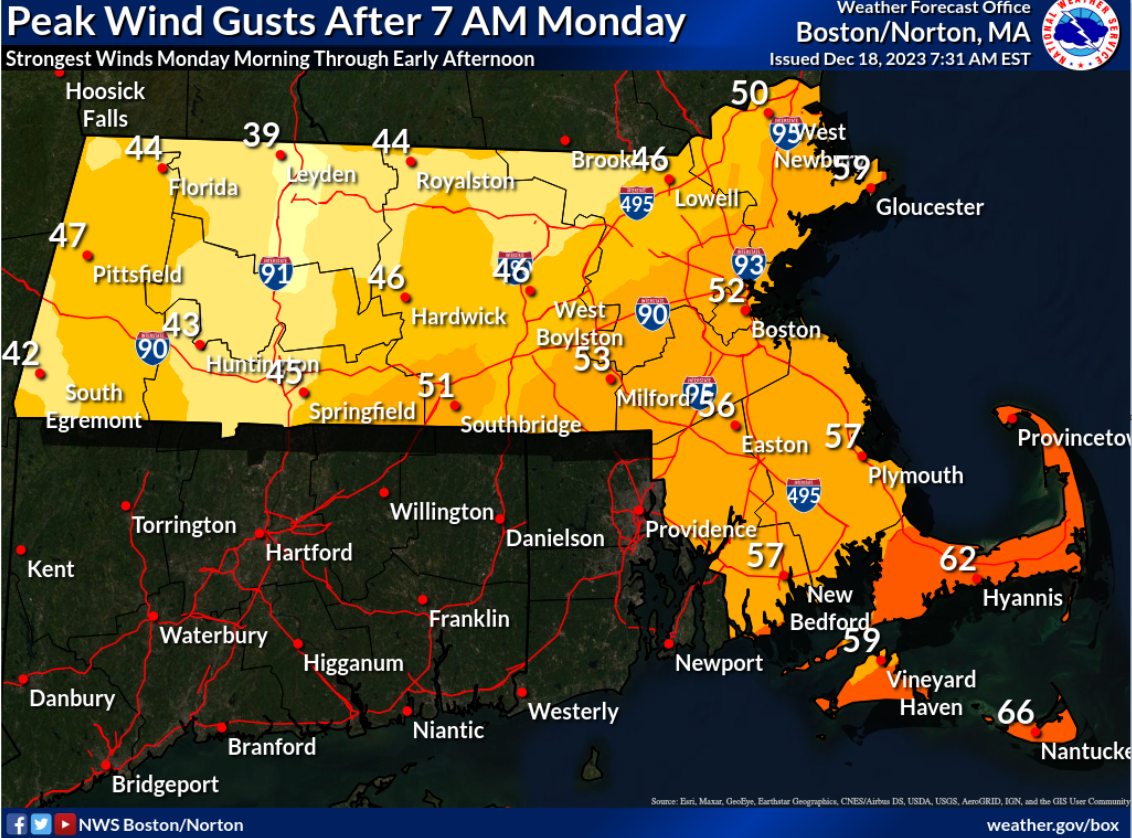 Storm Brings High Winds to Cape Cod and the Islands into Monday ...